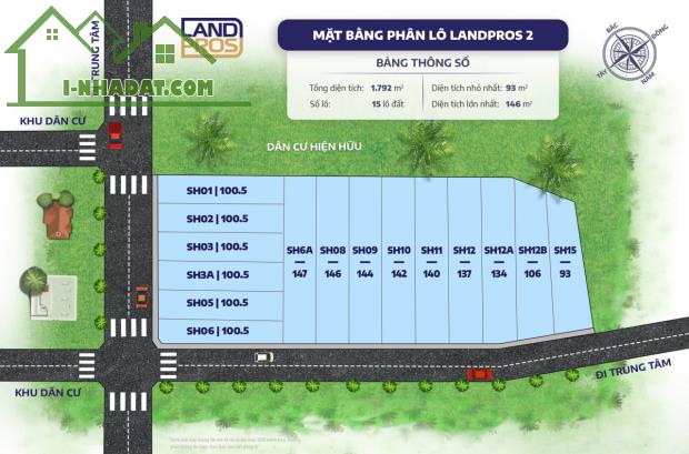 Sở hữu sổ đỏ -full thổ cư- ven khu công nghiệp-quy hoạch tiềm năng- giá cực tốt từ 2xx tr