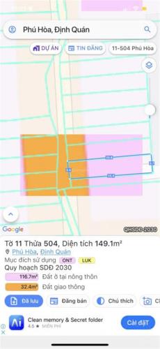 CHÍNH CHỦ Cần Bán Nhanh Đất Đẹp Tại Xã Phú Hòa, Huyện Định Quán, Đồng Nai - 2