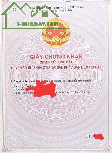 Bán 52m2 đất Đông Ngạc, bên trong đê, mặt tiền 4,5m giá 3,95 tỷ