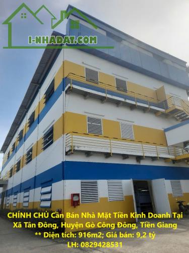 CHÍNH CHỦ Cần Bán Nhà Mặt Tiền Kinh Doanh Tại Xã Tân Đông, Huyện Gò Công Đông, Tiền Giang - 2