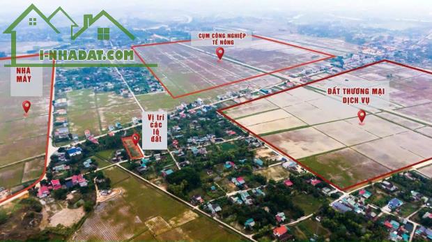 280 TRIỆU SỞ HỮU NGAY 1 LÔ ĐẤT HƠN 100M2 CỤM CÔNG NGHIỆP TẠI TẾ NÔNG, NÔNG CỐNG THANH HÓA