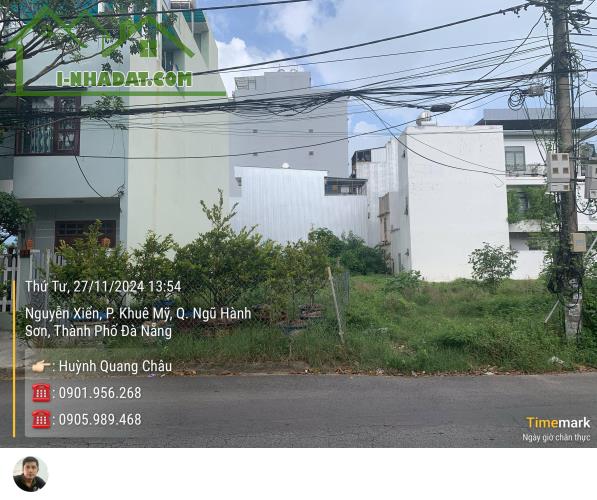 CHỦ gởi Bán cặp NGUYỄN XIỂN kề góc, Hoà Hải, Ngũ Hành Sơn, Đà Nẵng dt 190m2 giá 10 tỷ.