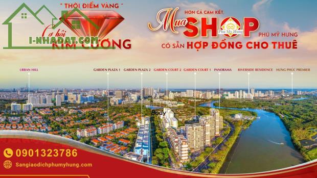 Bán shophouse dự án Riverside Residence Phú Mỹ Hưng ngay mặt tiền Nguyễn Lương Bằng Quận 7 - 4