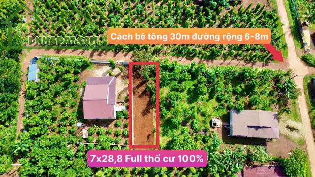 Lô đất cách trung tâm huyện chỉ 1.5km, cách quốc lộ chỉ 2km cách sân bay 18km giá chỉ - 3