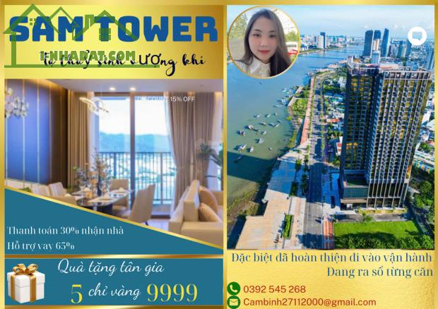 SAM TOWER - CĂN HỘ VIEW SÔNG HÀN ĐẲNG CẤP TẠI ĐÀ NẴNG