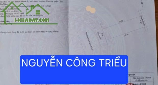 Bán đất 2 Lô liền kề đường Nguyễn Công Triều - Gần bến xe TT thành phố - 2