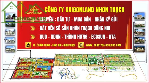 CÙNG SAIGONLAND TÌM KIẾM CƠ HỘI ĐẦU TƯ VÀ AN CƯ TẠI NHƠN TRẠCH, ĐỒNG NAI