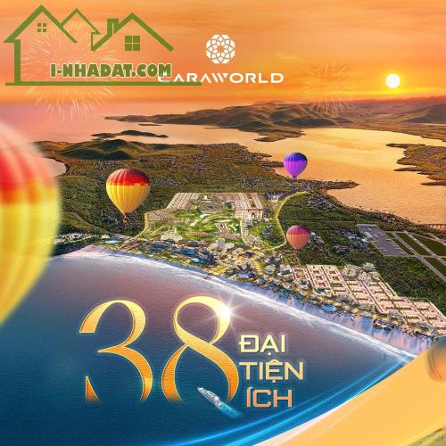 Nhà Phố Biển 3Tầng 3PN CaraWorld Cam Ranh, Khu đô thị biển 800ha, 38 đại tiện ích - 3