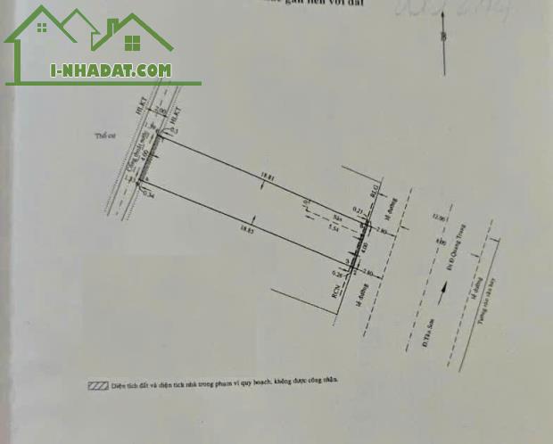 Bán nhà Mặt tiền đường Tân Sơn -  Quang Trung, Q. Gò Vấp, 4x19m, Cấp 4 tiện xây, 11.9 tỷ.