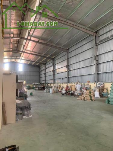 cho thuê kho xưởng ở Thanh Oai tổng diện tích 1000m2 kho xưởng đã dựng 800m2 xưởng bên - 1