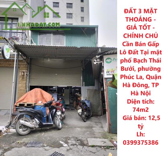 ĐẤT 3 MẶT THOÁNG - GIÁ TỐT - CHÍNH CHỦ Cần Bán Gấp Lô Đất Tại phường Phúc La, quận Hà - 2