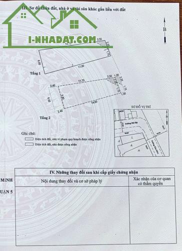 Nhà góc 2 mặt tiền đối diện công viên gần chợ Kim Biên P13Q5 - 2