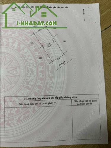 Bán toà CCMN ngõ 788 Kim Giang. Thanh Trì DT sổ 85.7m x 6T. MT 6m