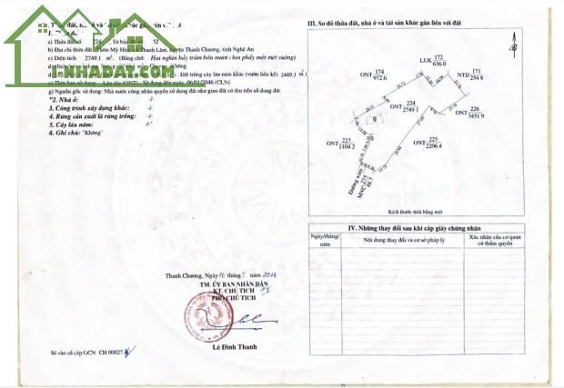 Bán đất Sổ đỏ 2750m² có nhà cổ 300m², sổ riêng vay ngân hàng được, Chợ Đón Thanh Lâm - 4