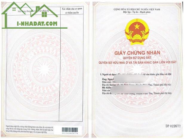 Chính Chủ Cần Bán Nhà Đất Đẹp -  Giá Ưu Đãi Tại Xã Vĩnh Thịnh, Huyện Vĩnh Tường, Vĩnh Phúc - 3