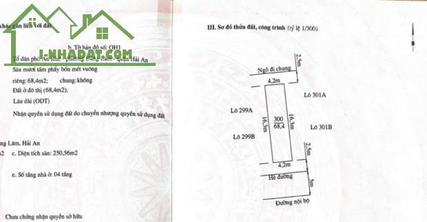 Bán nhà 193 Văn Cao - Tô Vũ, 68m 4 tầng, độc lập dân xây, GIÁ 5.9 tỉ