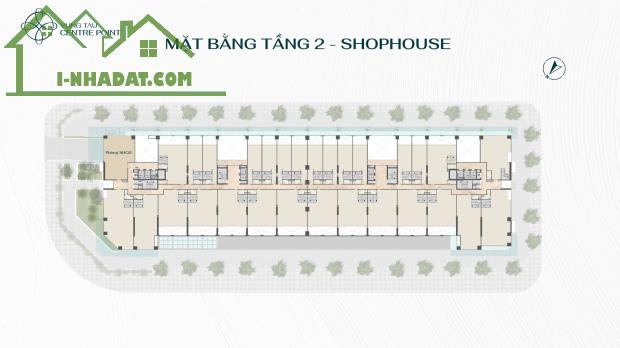 SHOPHOUSE VIP TẠI VUNG TAU CENTRE POINT, GIÁ 12,5 TỶ, 200M2, 3 TẦNG, MẶT TIỀN 16M - 3