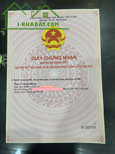 Chính chủ bán mảnh đất lo góc, 3 mặt thoáng vĩnh viễn hơn 43 m2. Tại Khánh Hà, Thường tín - 1