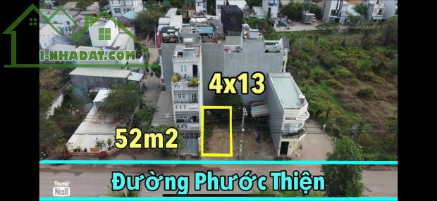 Lô đất mặt tiền đường phước thiện DT 52m đối diện vinhome - 1