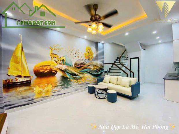 .Nhà xây mới Miếu Hai Xã - Lê chân - 2,29 tỷ - 5