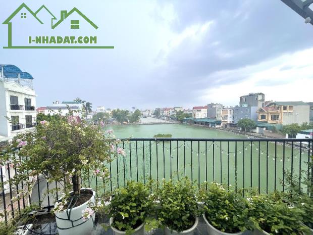 Bán nhà 4T Đức Giang, View hồ !!! oto tránh, vỉa hè 120m chỉ hơn 14 tỷ có TL. LH - 4