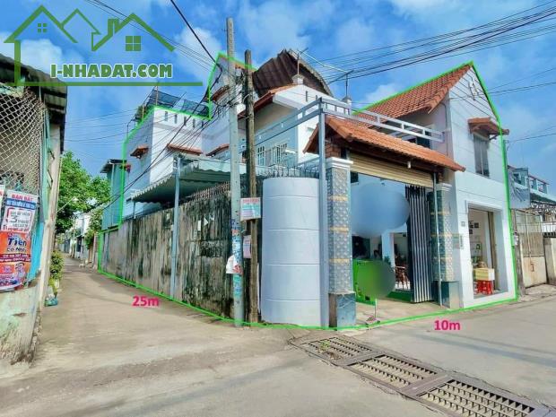 BÁN GẤP NHÀ 1 TRỆT 1 LẦU 2 MẶT TIỀN 250M2 TÂN HIỆP CHỈ 9,2 TỶ TL - 1