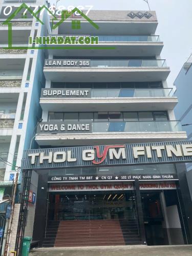 Bán tòa nhà 400m2 Hầm 7 tầng, Huỳnh Tấn Phát, Q7 - 2030m2 Sàn - 2