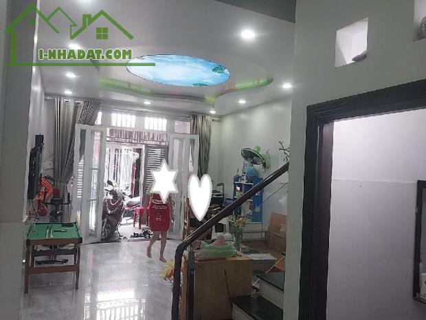 NHÀ ĐẸP 3 TẦNG Đ. NGUYỄN THỊ TÚ NGAY NGÃ 4 GÒ MÂY - HẺM XE HƠI - 52M2(4x13). CHỈ HƠN 4 TỶ - 3