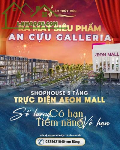 Shophouse 5 tầng An Cựu Galleria - Tại trục Võ Nguyên Giáp rộng 100m