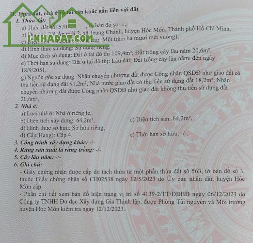 Siêu Phẩm Khó mà Có Lại bán Căn nhà Ở MỹHuề TrungChánh Sổ Hồng Riêng 130m2 SỎ RIÊNG920tr - 5