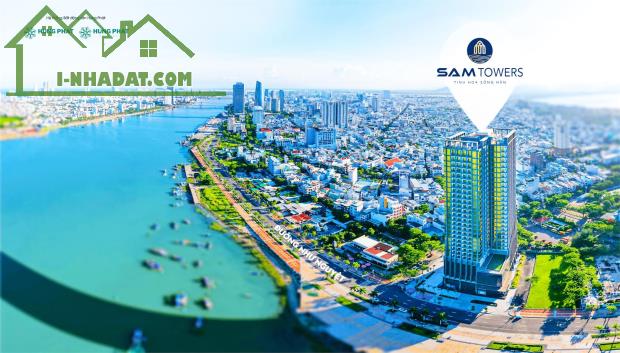 QUỸ CĂN CUỐI CÙNG TỪ CĐT - CĂN HỘ SAM TOWERS TRỰC DIỆN SÔNG HÀN - NGÂN HÀNG CHO VAY 85% -