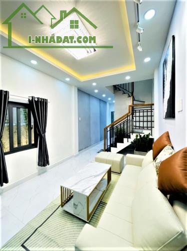 BÁN NHÀ NGAY NHÀ SÁCH PHÚ NHUẬN, HẺM THÔNG, GẦN MẶT TIỀN, 45M2 3 TẦNG 5PN ĐẸP, 6.5 TỶ HƠN - 3
