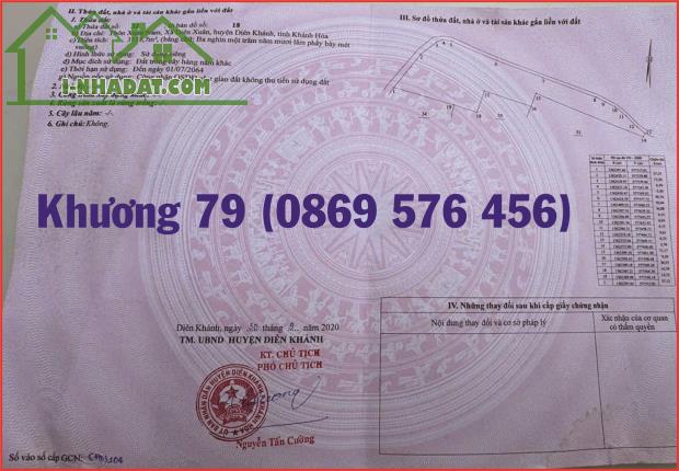 BÁN ĐẤT VƯỜN TẠI NHA TRANG KHÁNH HOÀ CHỈ 179 TRIỆU - 3