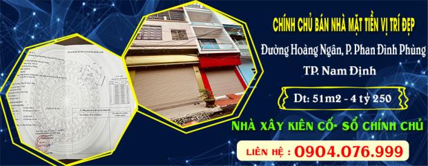 Chính chủ cần bán nhà mặt tiền tại Nam Định - 4