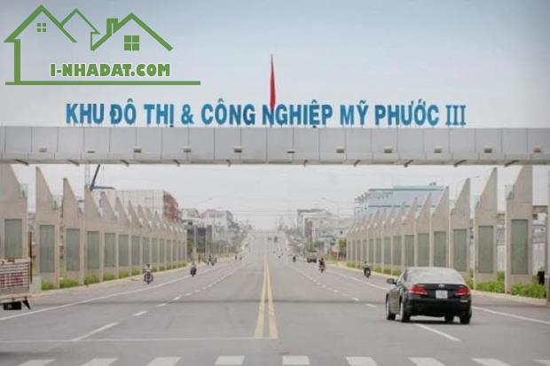 Lô đất 300m2 full thổ cư, vị trí khu đô thị mỹ phước 3 gần chợ,trường học quốc lộ 13