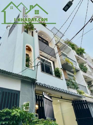 --Bán nhà hẻm 159 Bạch Đằng, phường 2 Tân Bình; Góc 2 MT 3 lầu, 5x12 - 4