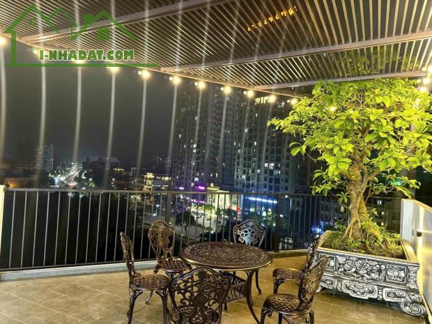 Bán Nhanh Tòa Nhà 8 Tầng MP Hồng Tiến 80m2 MT8m Kinh Doanh, VP, View Công Viên 36 Tỷ