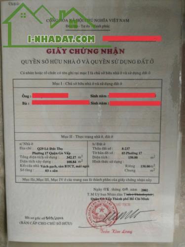 Bán nhà Lê Đức Thọ, P.6, Gò Vấp: 10 x 18, giá 20 tỷ. - 2