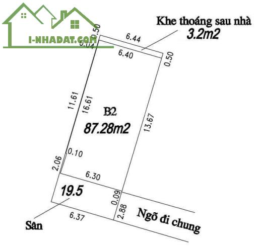 Bán nhà riêng 34 tỷ, diện tích 87.28 m2 tại ngõ 38B, Lý Nam Đế, Cửa Đông, Hoàn Kiếm, Hà