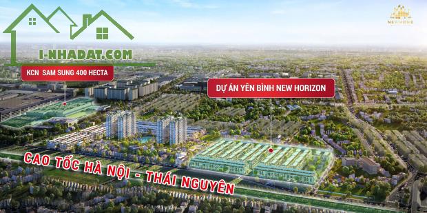 Đất nền 135m2 MT 7,5m cạnh nhà máy Samsung Thái Nguyên 100.000 nhân công - 2