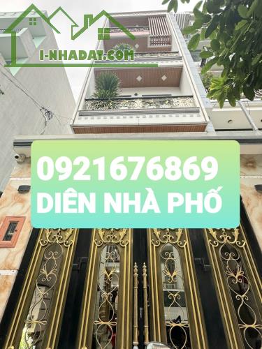 NHÀ 5 TẦNG - HẺM 12M ÔTÔ TRÁNH NHAU - VỈA HÈ 2 BÊN ĐƯỜNG PHẠM VĂN CHIÊU. P14 .GV + DT 70M