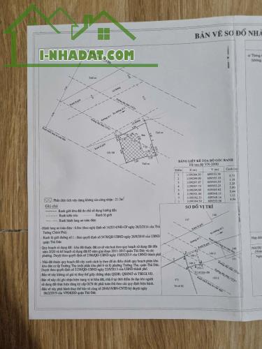 Chính chủ cần bán lô đất mặt tiền đường tại Đường số 1. Trường Thọ. Thủ Đức