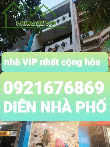 🏡🏡🏡 NHÀ 4 TẦNG MẶT TIỀN ĐƯỜNG CỘNG HOÀ - KINH DOANH ĐỈNH ĐA NGÀNH - KHÔNG QUY HOẠCH, KH - 2