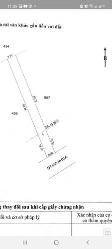 409m2 mặt tiền tỉnh lộ 865,thị trấn Mỹ Phước,Tân Phước,Tiền Giang