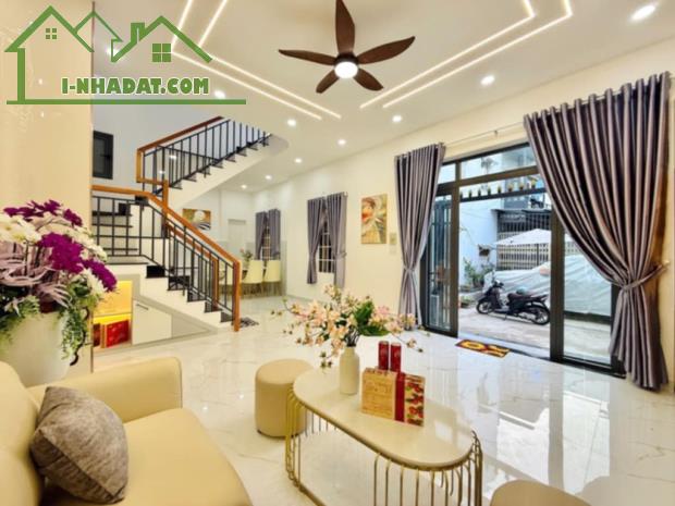 NHÀ ĐẸP NGUYỄN OANH 80M2 HXH TẶNG NỘI THẤT Y HÌNH GẦN CHỢ KHU AN NINH CHỈ 4,79 TỶ - 1