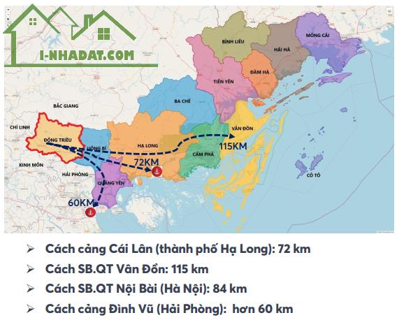 ĐẤT NỀN TP ĐÔNG TRIỀU - ĐẦU TƯ HÔM NAY - THỊNH VƯỢNG NGÀY MAI - CHỈ TỪ 630 TRIỆU !!!