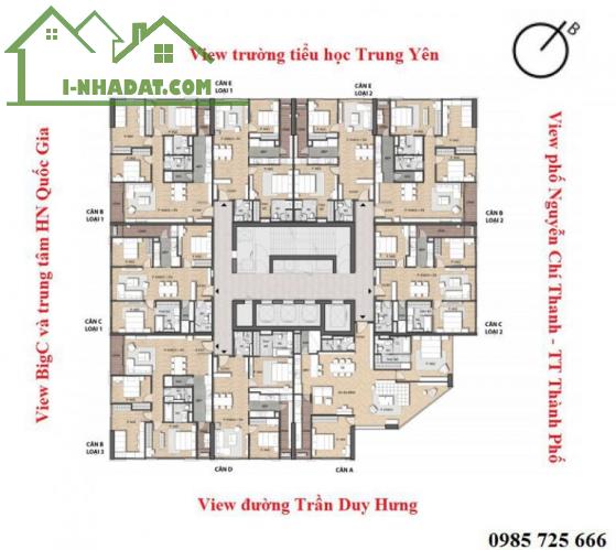 MỞ BÁN ĐỢT CUỐI CHUNG CƯ HẠNG SANG 216 TRẦN DUY HƯNG - 2