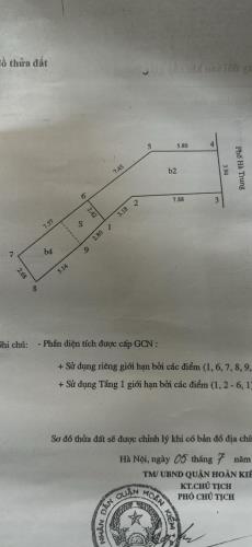 VUA MẶT PHỐ - Bán nhà Mặt Phố HÀ TRUNG giá 25 tỷ, dt 60m2 - MT 3.94m.