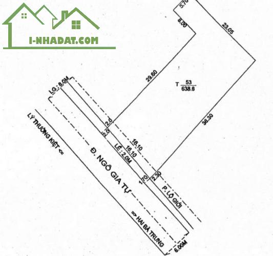 Nhà mặt tiền Ngô Gia Tự, P.Tân An, Q.Ninh Kiều, Cần Thơ - 150 tỷ - 5