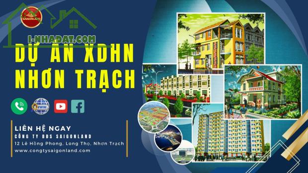 Saigonland - Chuyên đất nền sổ sẵn tại Nhơn Trạch với giá cực tốt cho nha đầu tư - 1